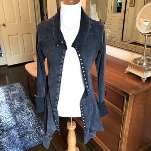 Urban X snap tunic sweater